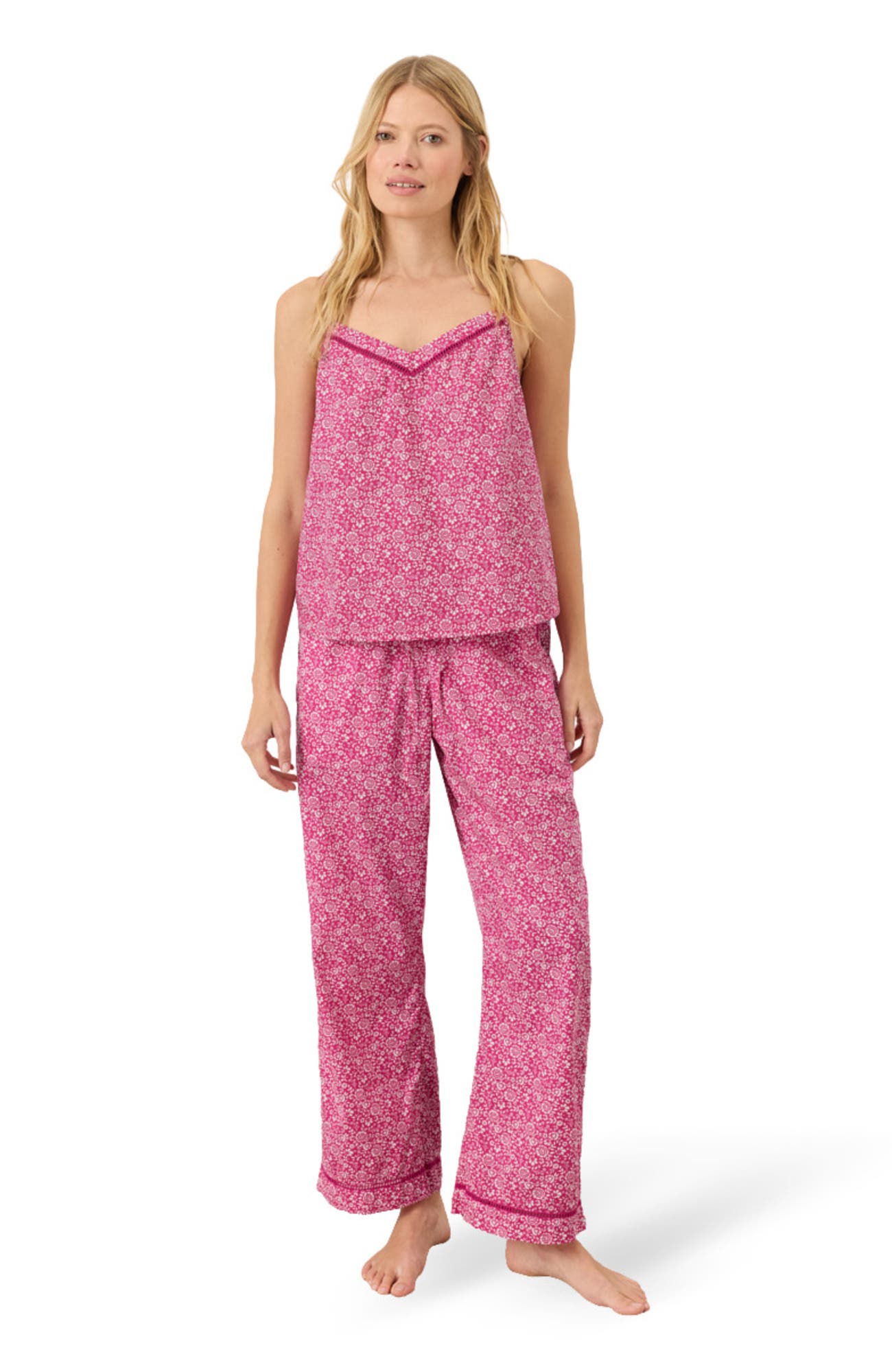 selected Block Print Pink