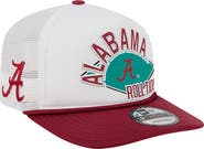 New Era Men's New Era White Alabama Crimson Tide Diamond 19TWENTY Golfer Adjustable Hat
