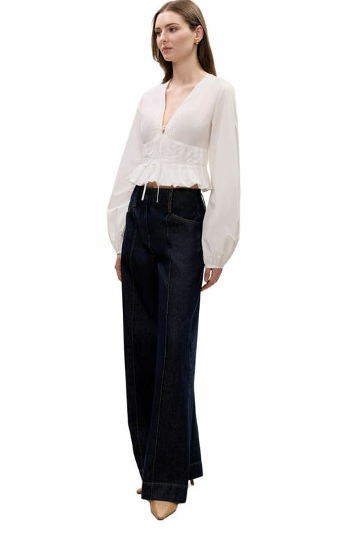 REBECCA TAYLOR REBECCA TAYLOR YARA POPLIN BLOUSE