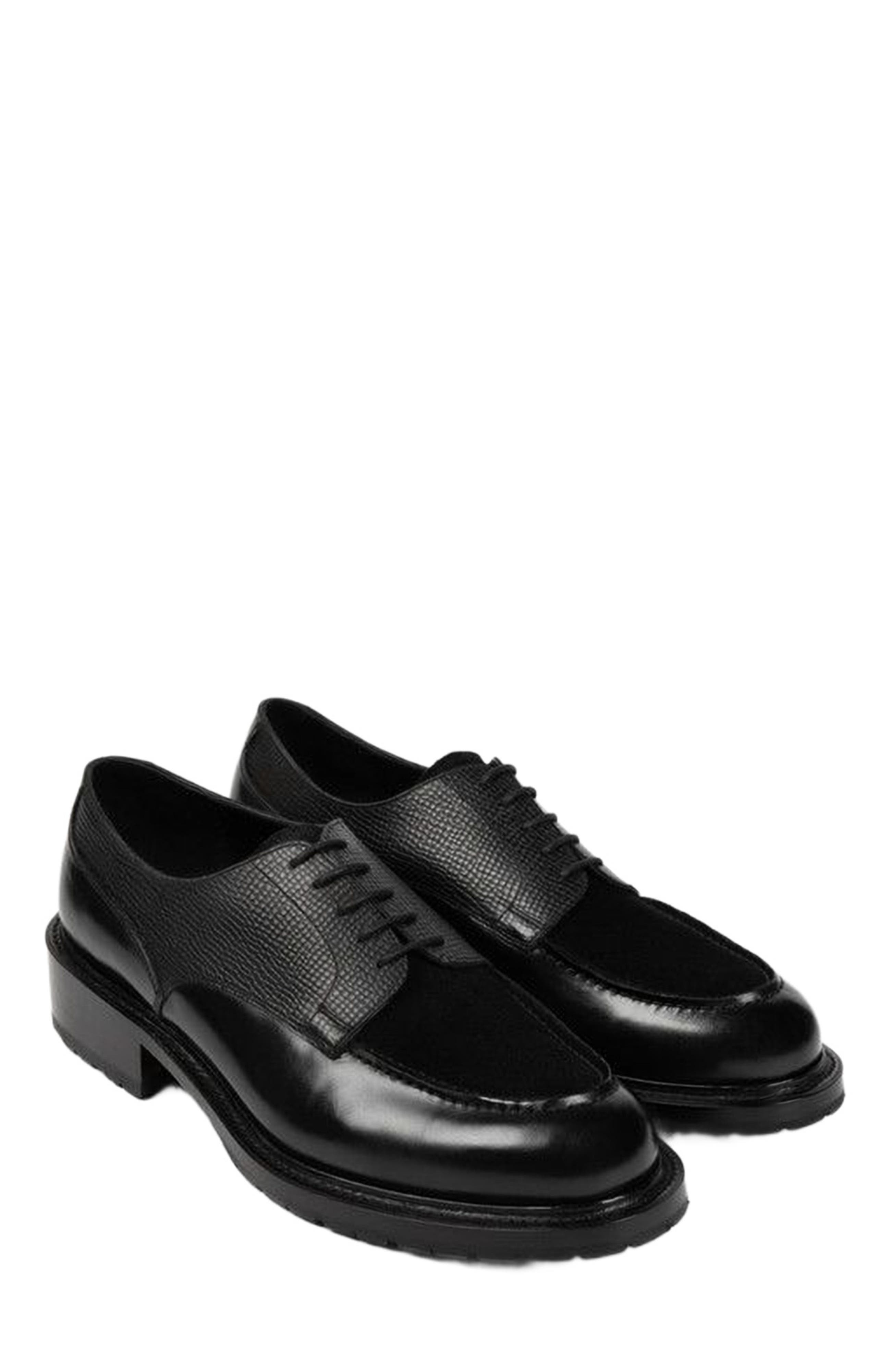 Anthony Veer Sierra Moc Shoe, Alternate, color, Midnight Grain Black