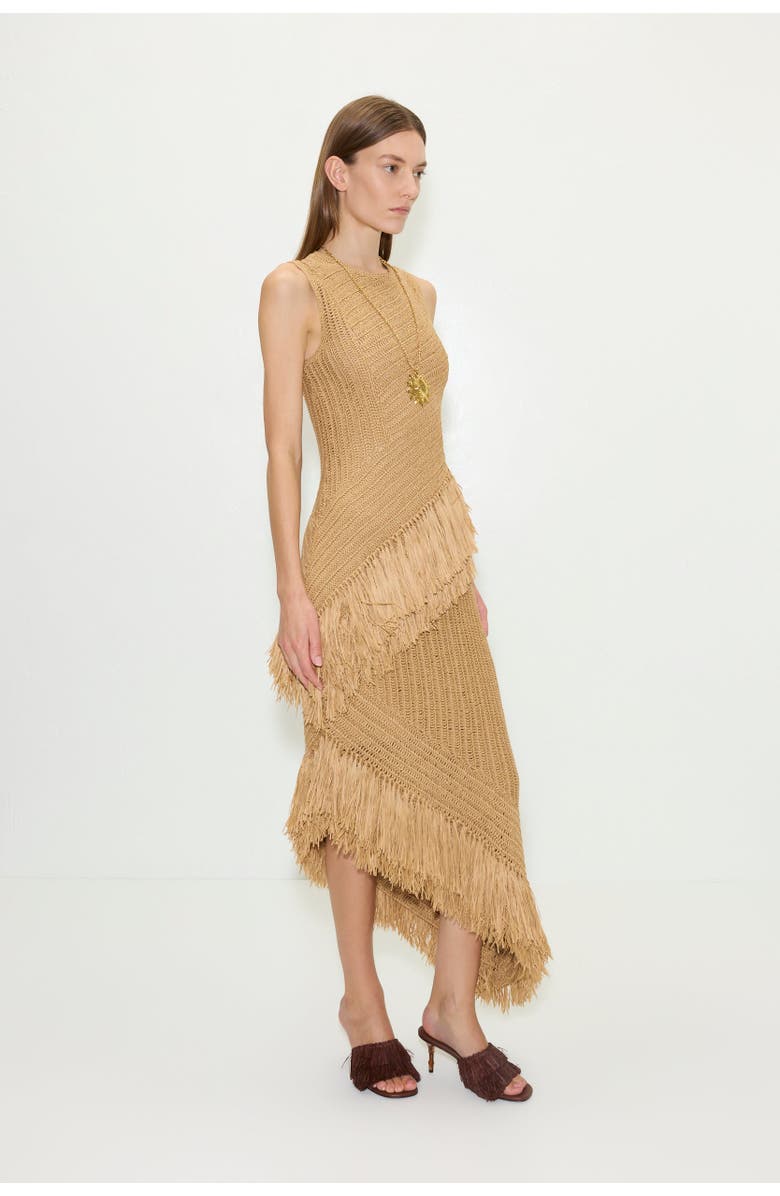 SIMONMILLER Beja Crochet Dress, Alternate, color, Natural