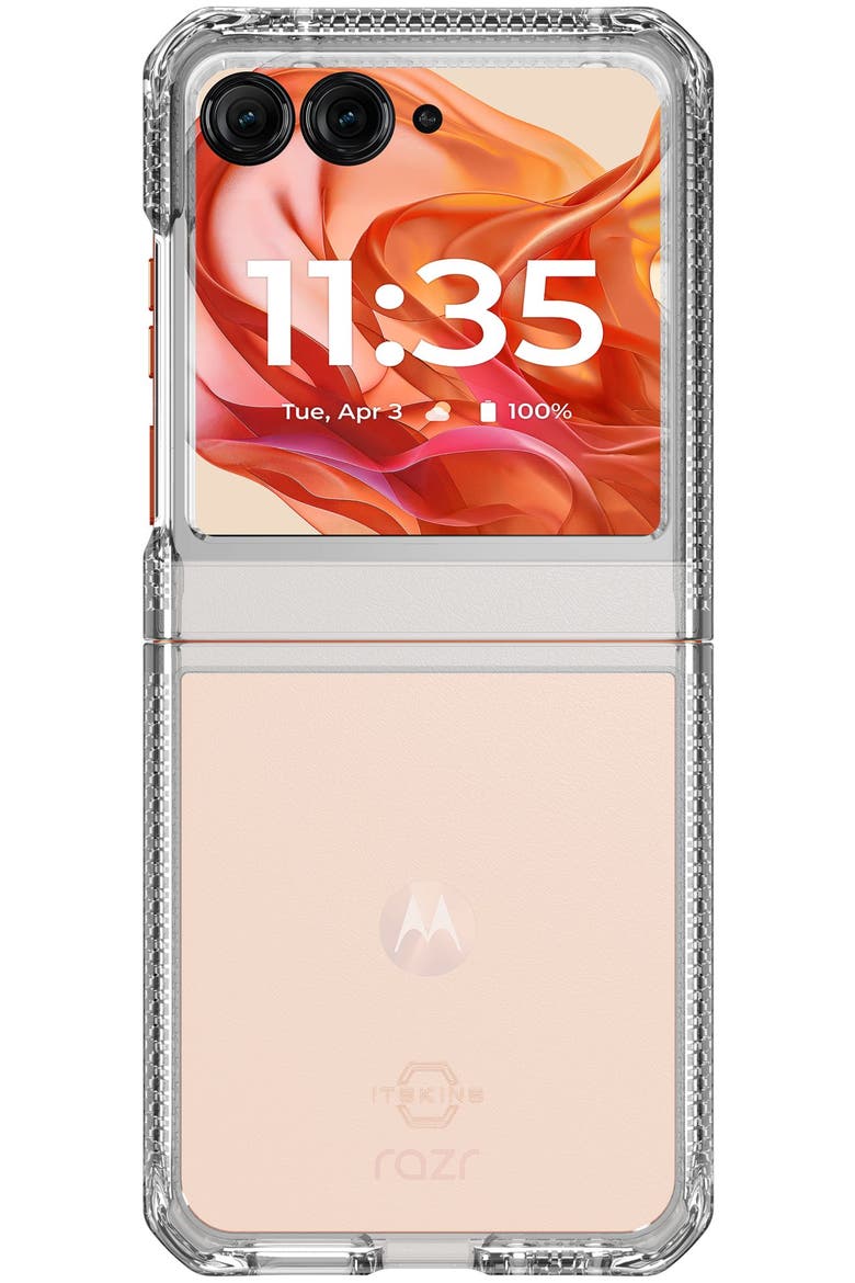 Hybrid_R Clear Case for Motorola Razr, Main, color, Clear