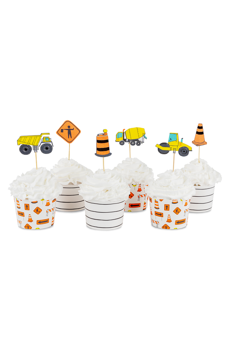 Daydream Society Under Construction Cupcake Decorating Set, Main, color, Assorted Pre-Pack