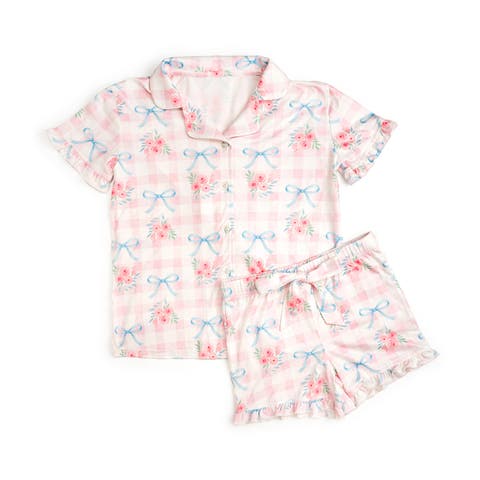 Gingham Trellis Lounge Set (Toddler, Little Kid & Big Kid)