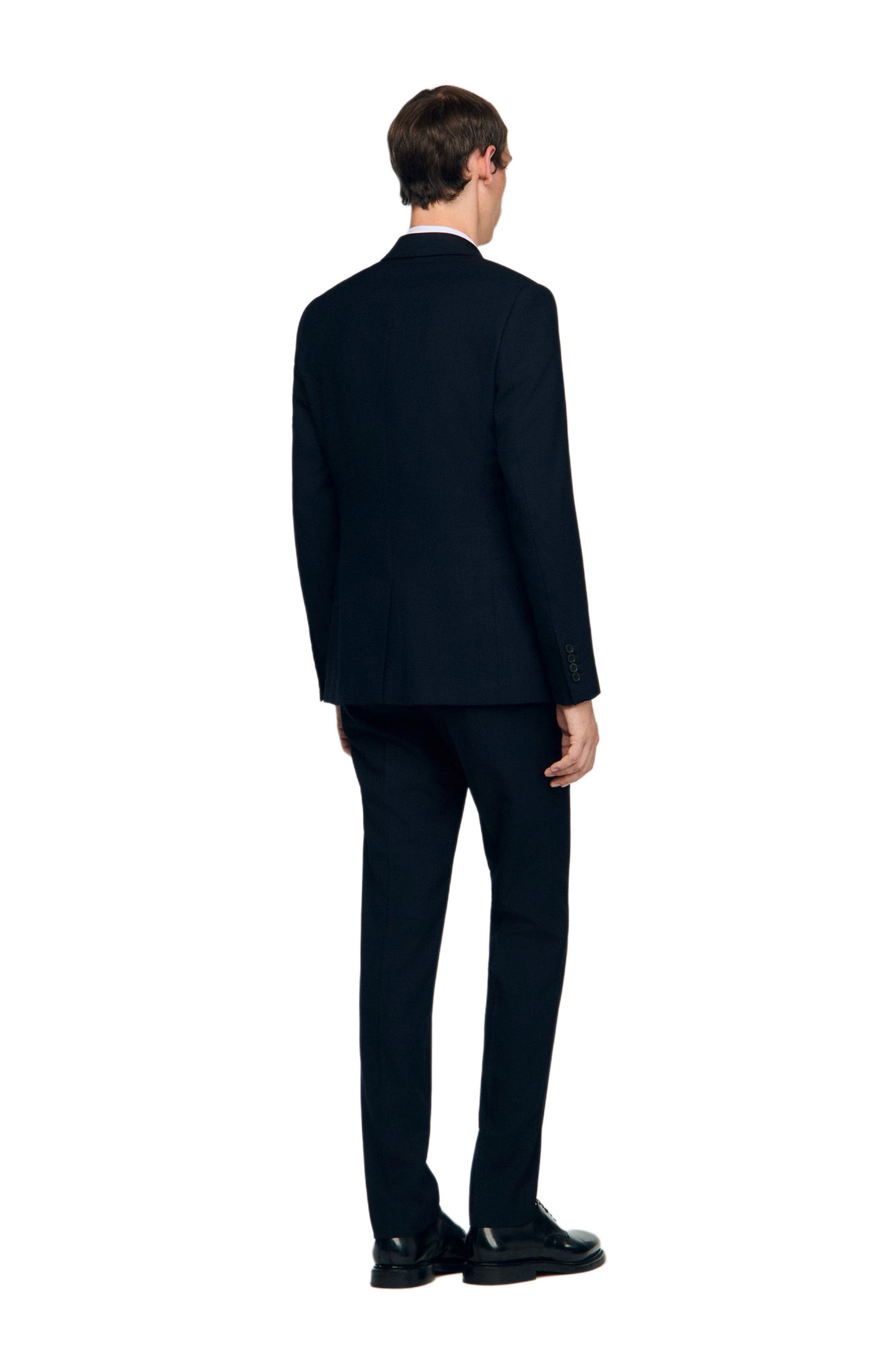 Wool suit jacket - image 2