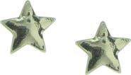 OLIVIA WELLES Gold Plated Star Stud Earrings
