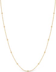 Bony Levy 14K Gold Ball Bead Chain Necklace