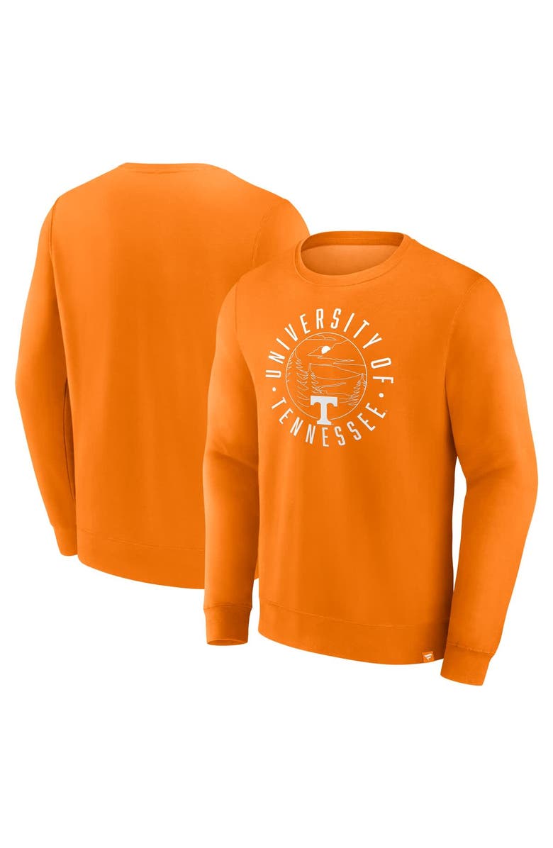 FANATICS Men's Fanatics Tennessee Orange Tennessee Volunteers Destination Pullover Sweatshirt, Alternate, color, Tennessee Orange