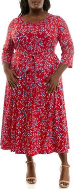 Nina Leonard Sylvia Maxi Dress