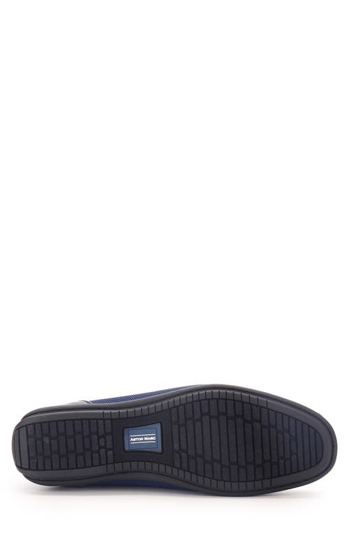Aston Marc Mesh Driver In Navy