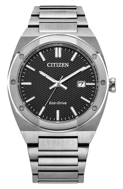 Citizen Sport Luxury Integrated Bracelet Watch, 40mm In Silver
