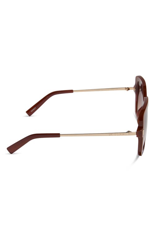 DIFF DIFF 54MM SQUARE SUNGLASSES