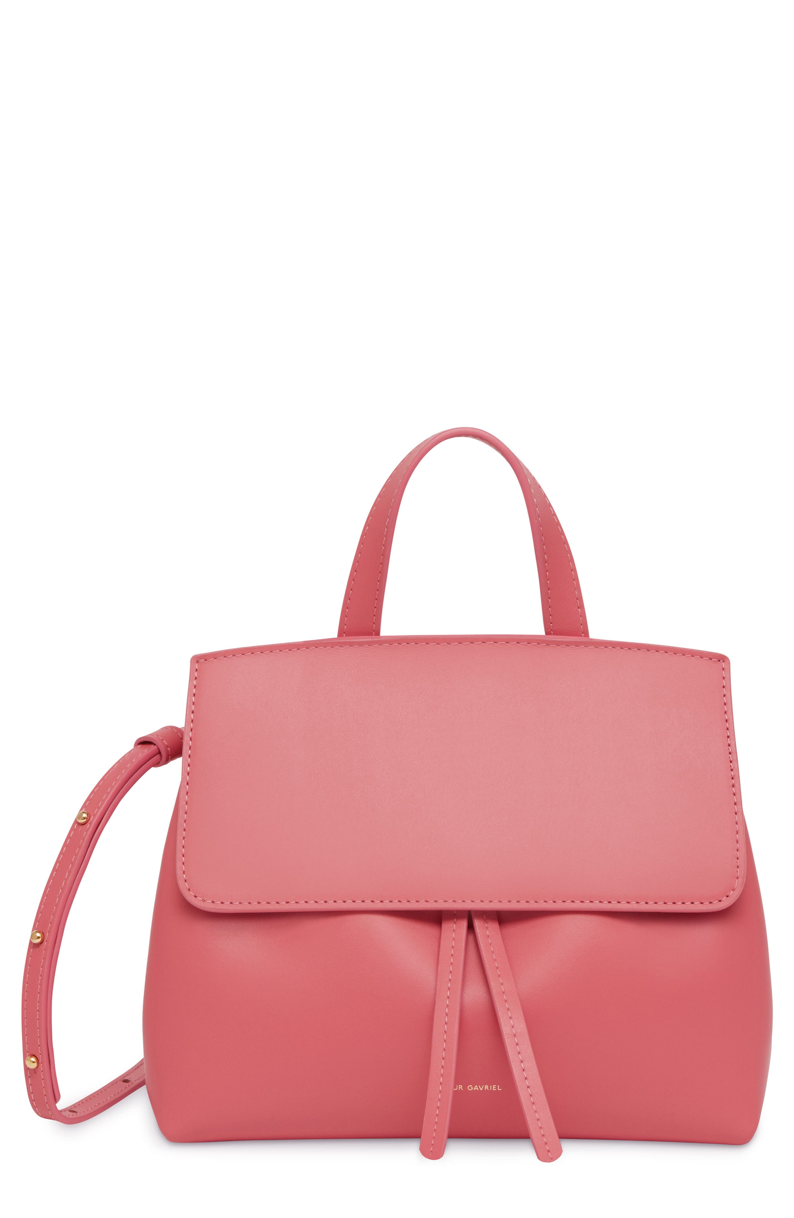 Mansur Gavriel Mini Mini Lady Leather Bag, Main, color, 