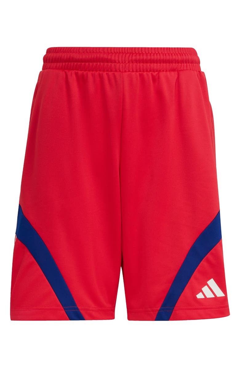 adidas House of Tiro Shorts, Alternate, color, Pure Ruby/ White/ Mystery Ink