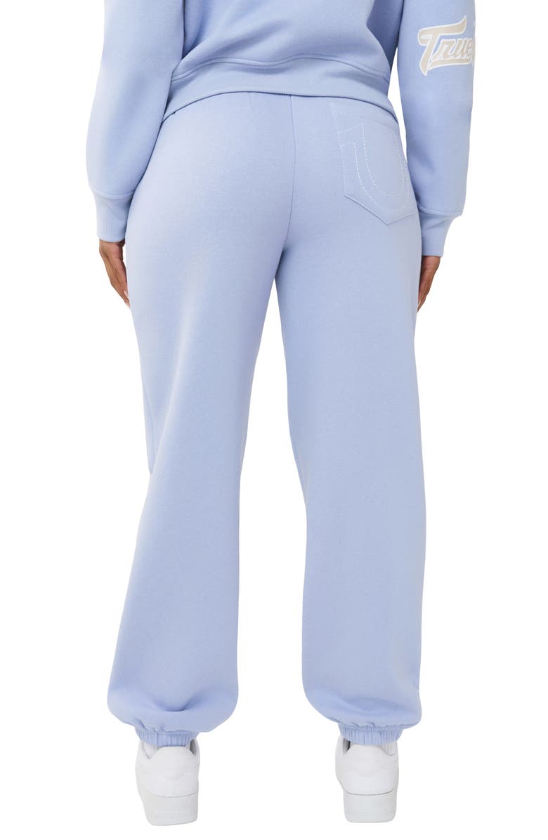 True Religion Fleece Boyfriend Joggers, Alternate, color,