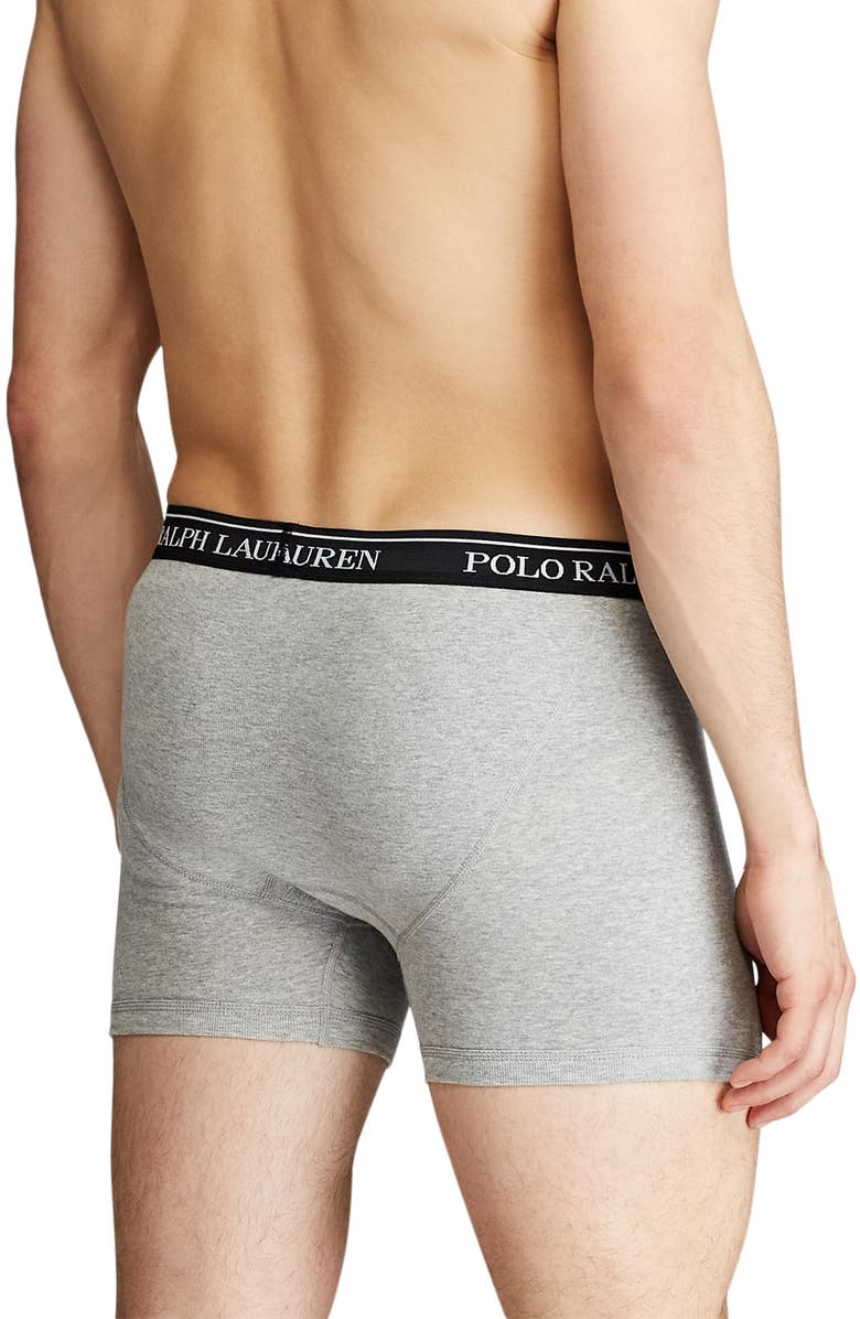 Assorted 5-Pack Cotton Boxer Briefs