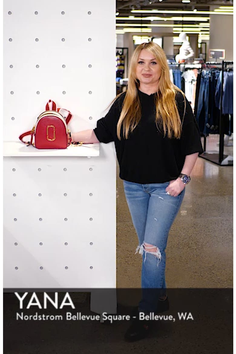 Snapshot Mini Leather Backpack video