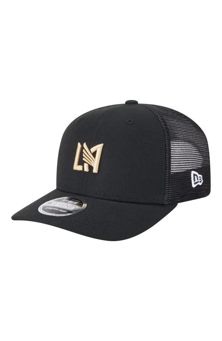 New Era Men's New Era Black LAFC Jersey Hook 9SEVENTY Adjustable Hat, Main, color, Black