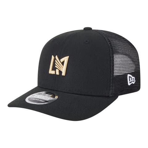 Men's New Era  Black LAFC Jersey Hook 9SEVENTY Adjustable Hat
