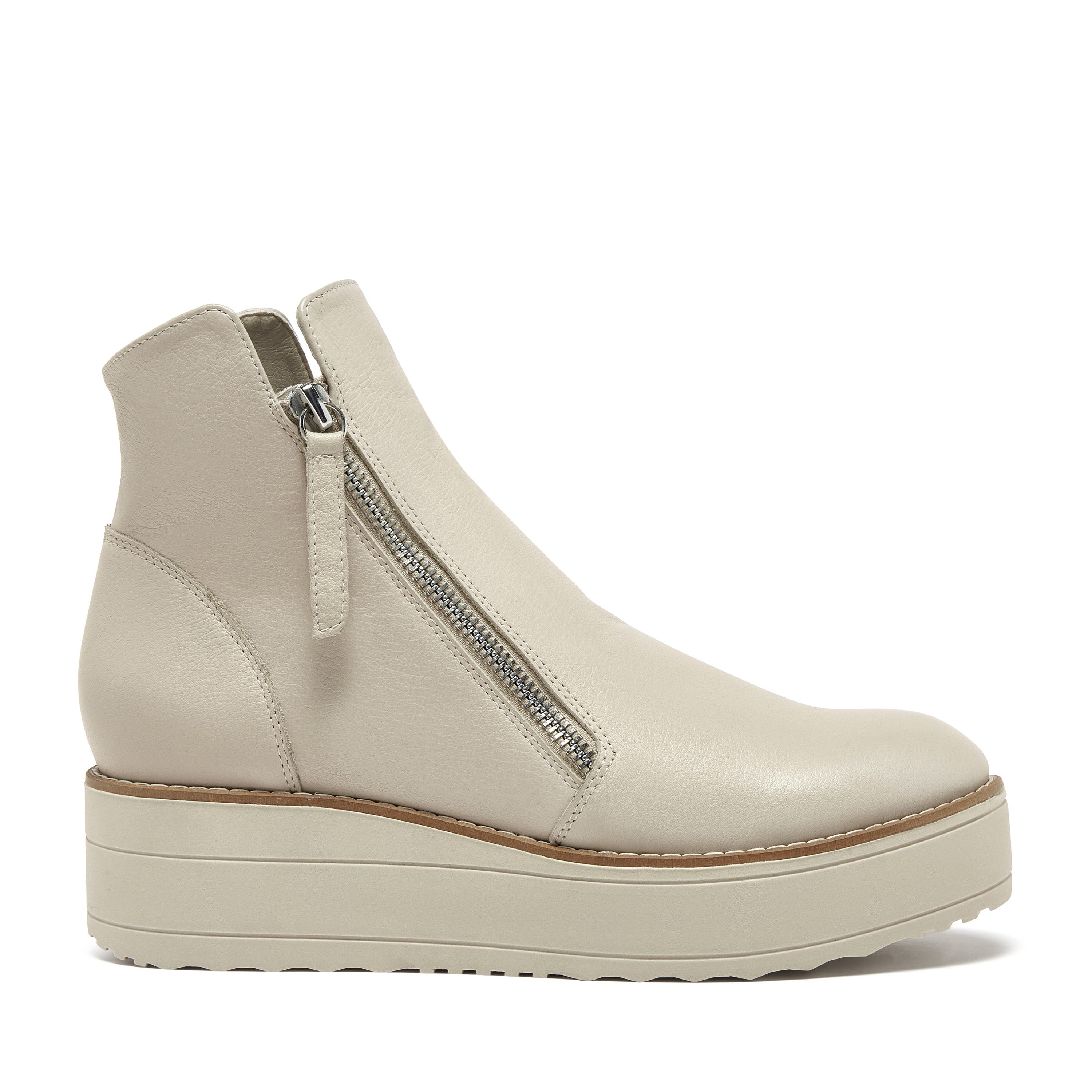 Nene Bootie, Alternate, color, Vanilla Vanilla Leather
