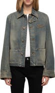 Zadig & Voltaire Lessa Logo Denim Jacket