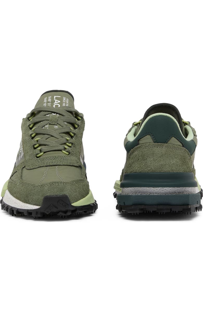 Lacoste Elite Active Sneaker, Alternate, color, Khaki/ White
