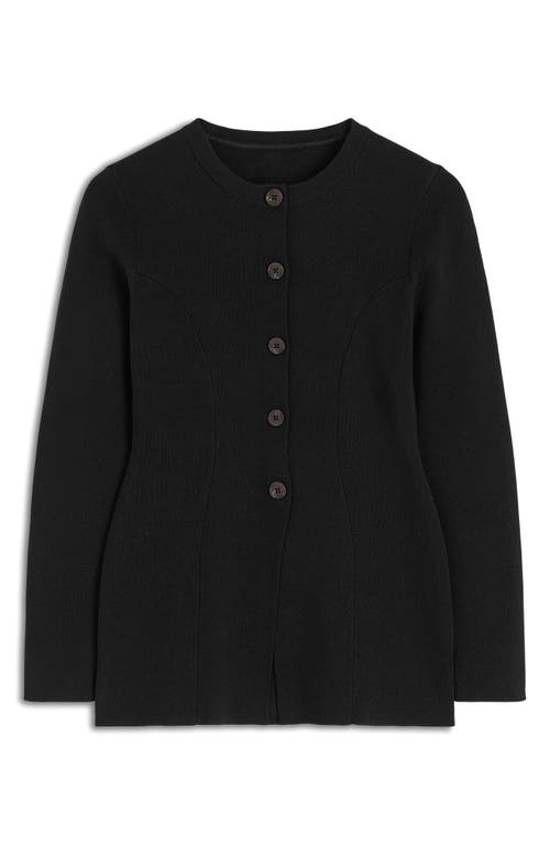 Boden Joanna Knit Jacket In Black