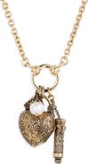 Chloé Chateau Treasures Heart Pendant Necklace