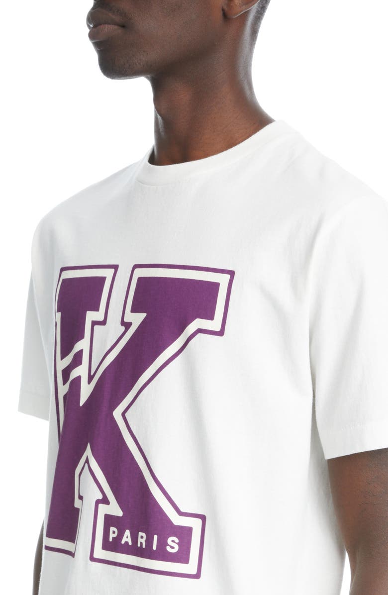 KENZO Classic College Logo Graphic Tee, Alternate, color, 