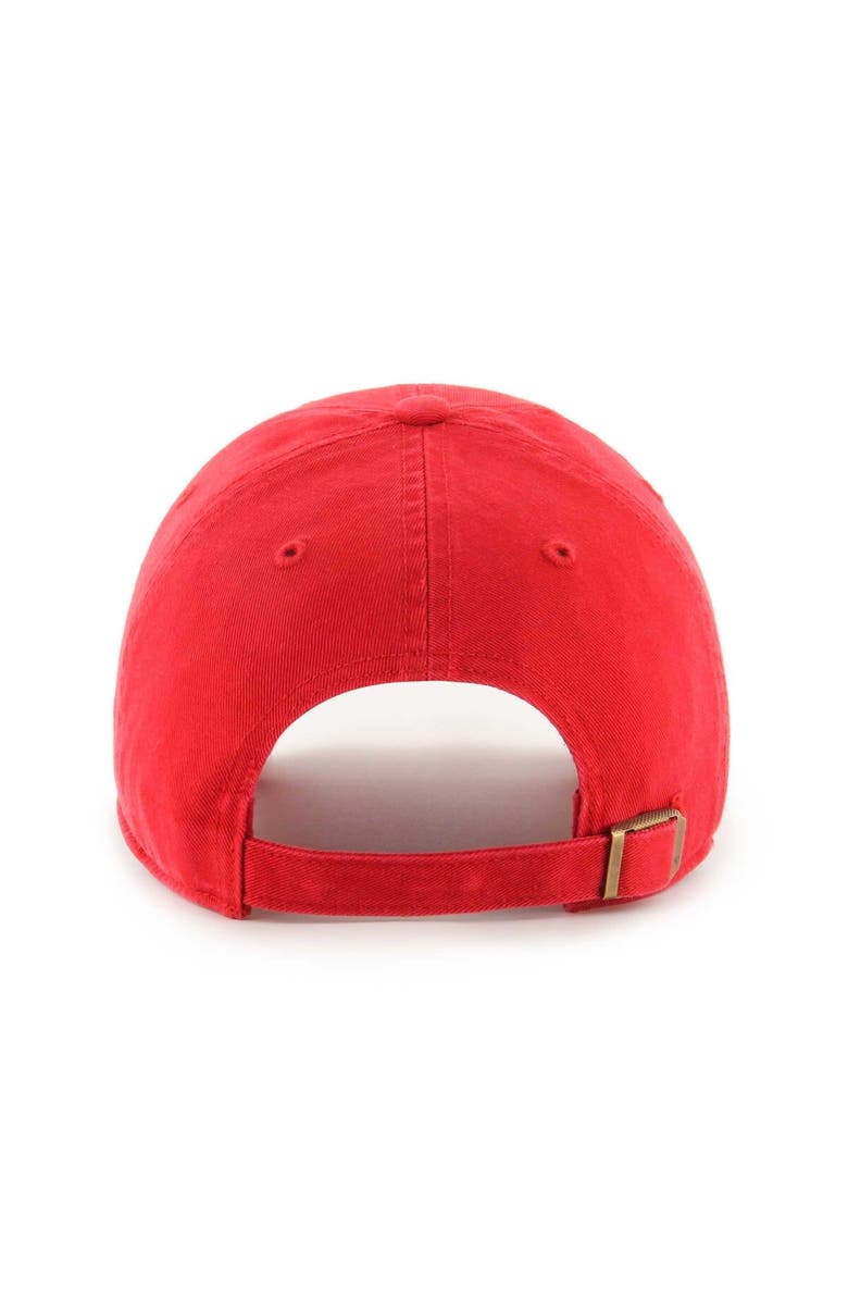 '47 Women's '47  Red Washington Wizards Confetti Undervisor Clean Up Adjustable Hat, Alternate, color, Red