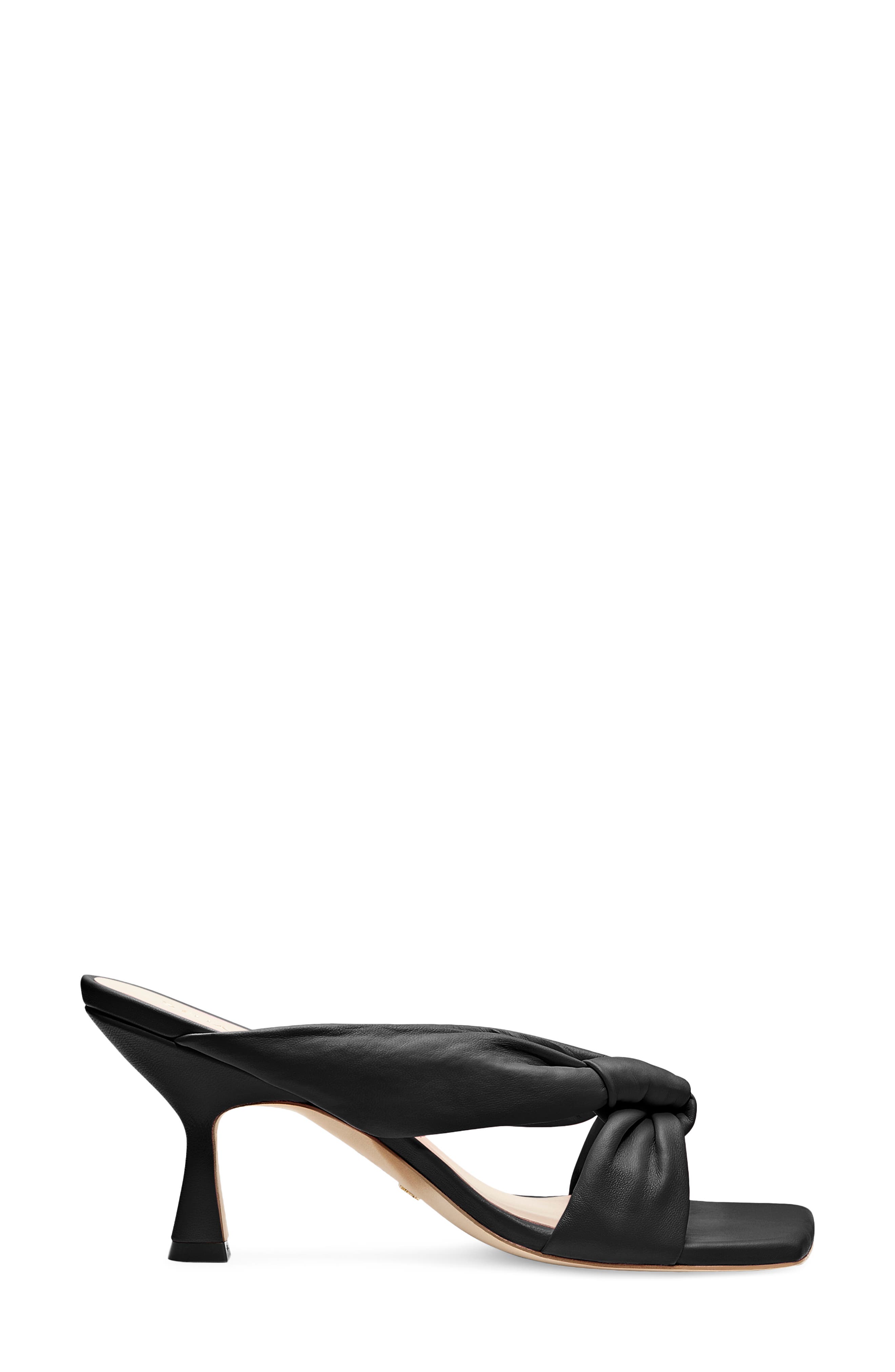 Stuart Weitzman Playa Knot Square Toe Sandal, Alternate, color, 