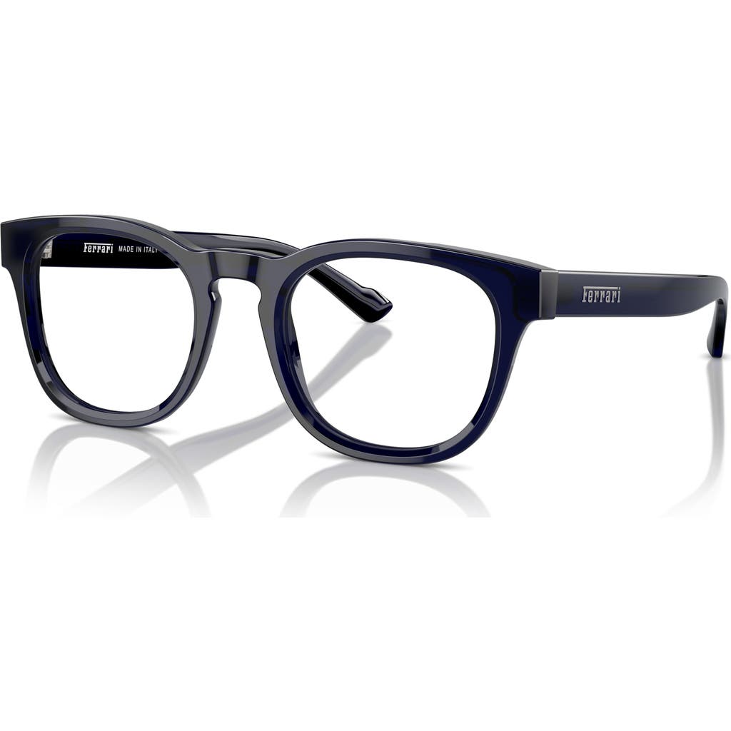 Ferrari 49mm Round optical glasses in Blue  product