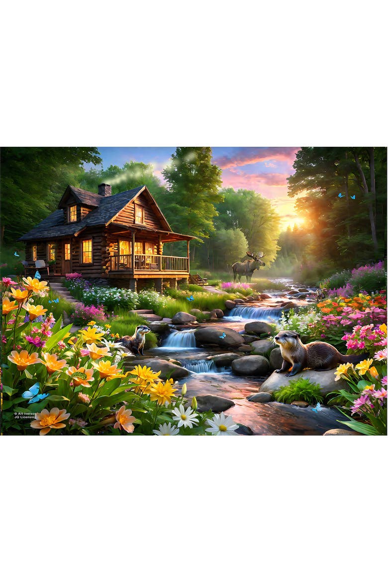 Mountain Otter Stream 1000 piece Jigsaw Puzzle for Adults, Alternate, color, Multicolor