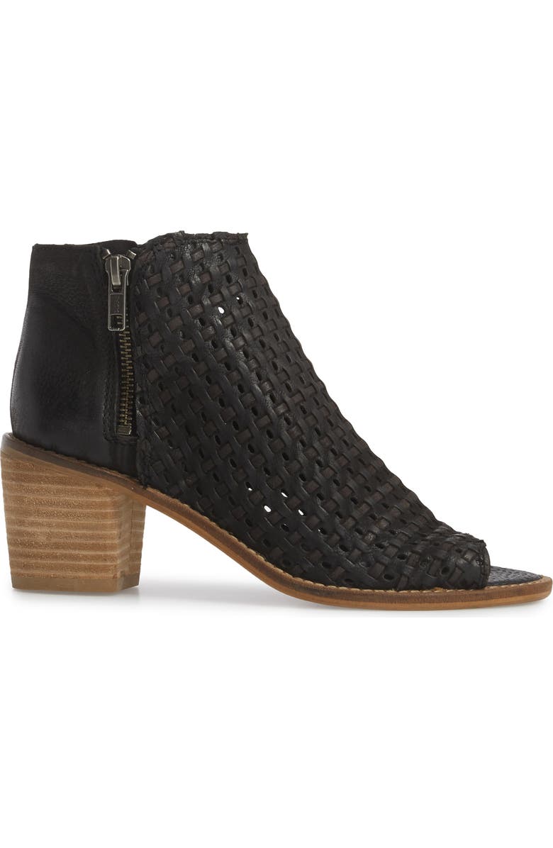 Sbicca Waterfront Peep Toe Bootie, Alternate, color,