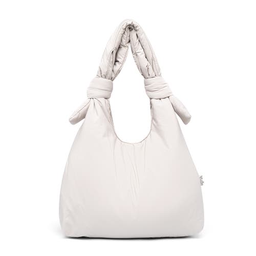 Lefrik Biwa Puffy Bag In White