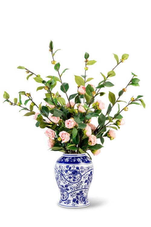 Cocobella Zyla Rose Branch Arrangement In Pink
