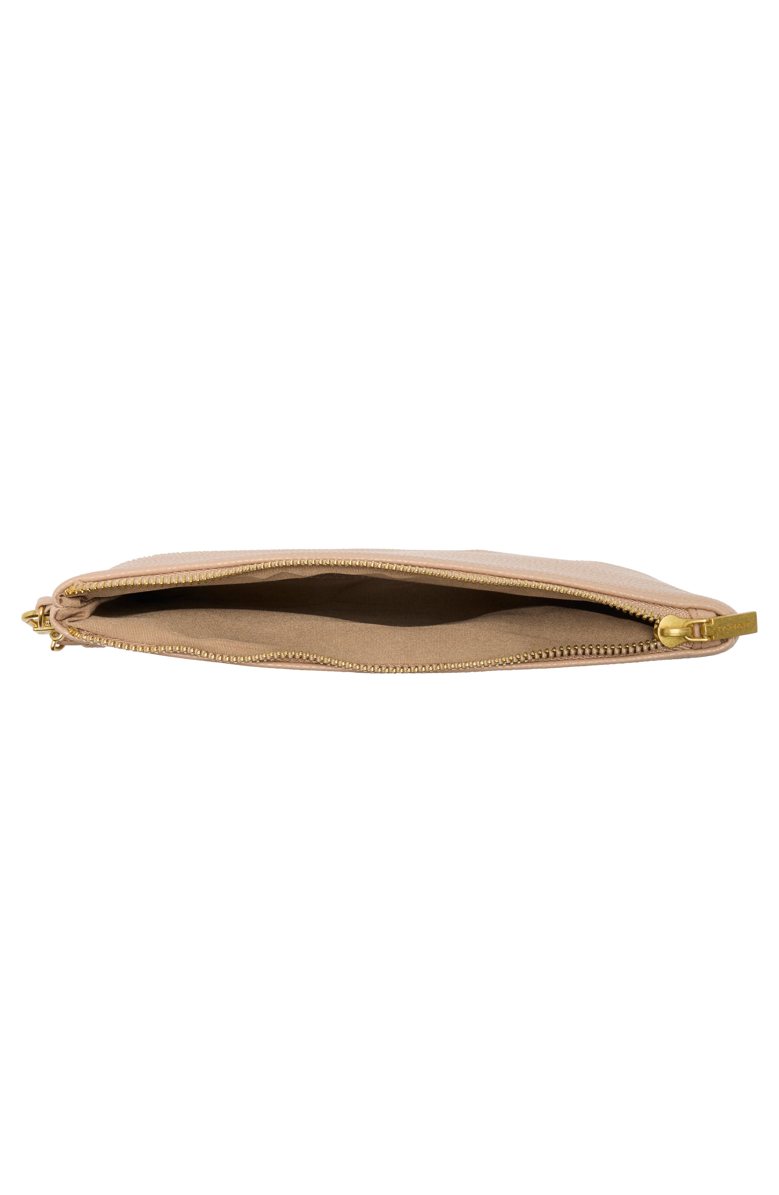 T Tahari Marty Clutch, Alternate, color, Wheat Block