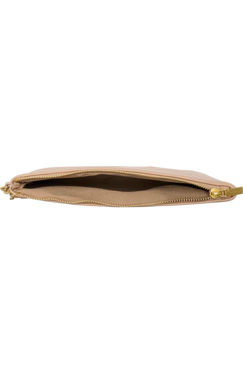 T Tahari Marty Clutch, Alternate, color, Wheat Block