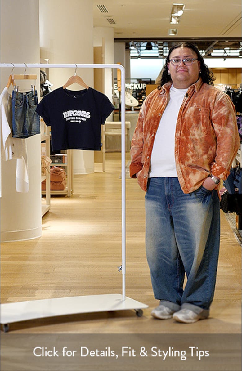 Surf Puff Cotton Graphic Baby Tee, sales video thumbnail