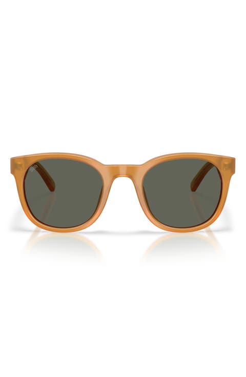 Middles 51mm Gradient Polarized Round Sunglasses