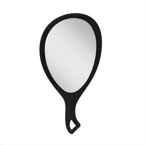 Teardrop Handheld Mirror with Handle