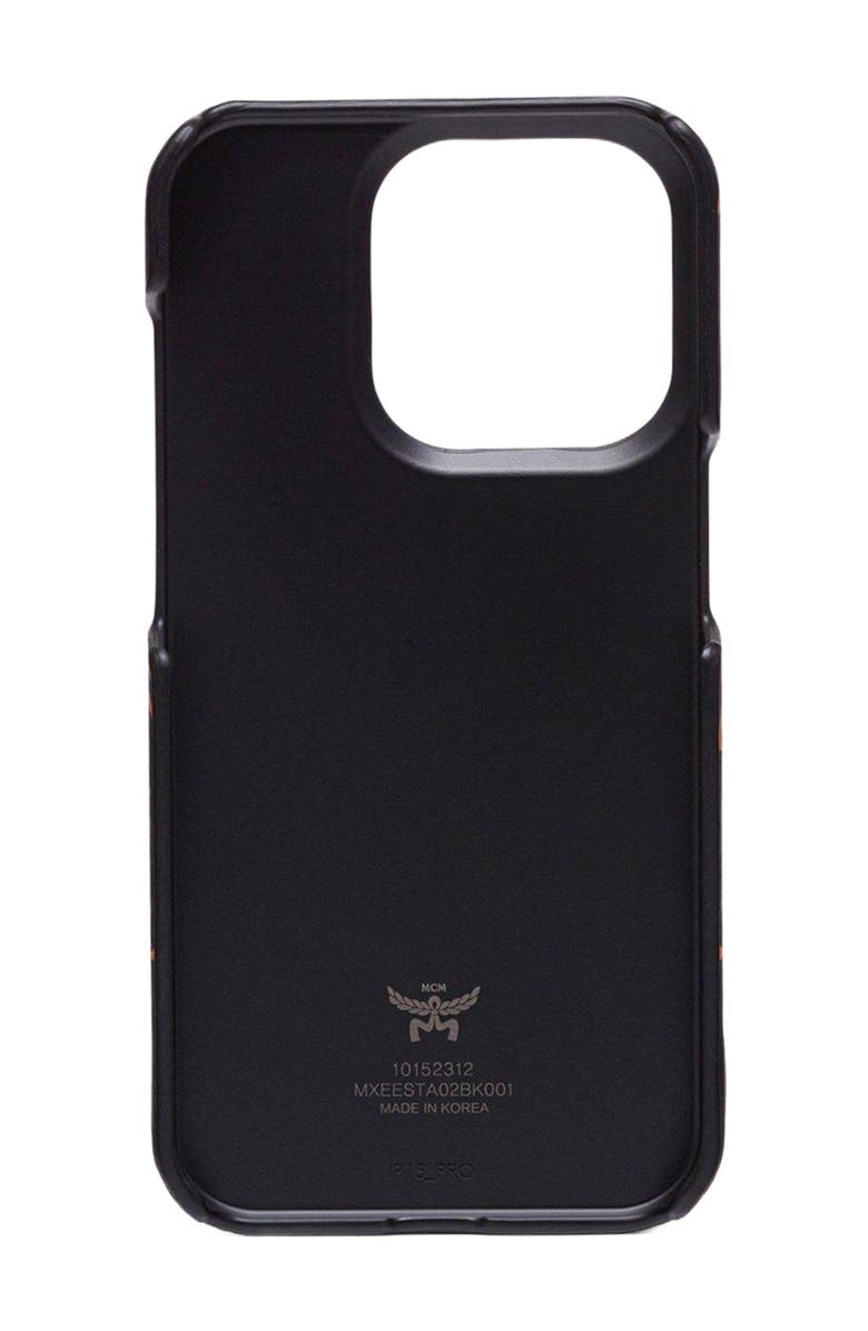 MCM iPhone 15 Pro Case in Maxi Visetos, Alternate, color,