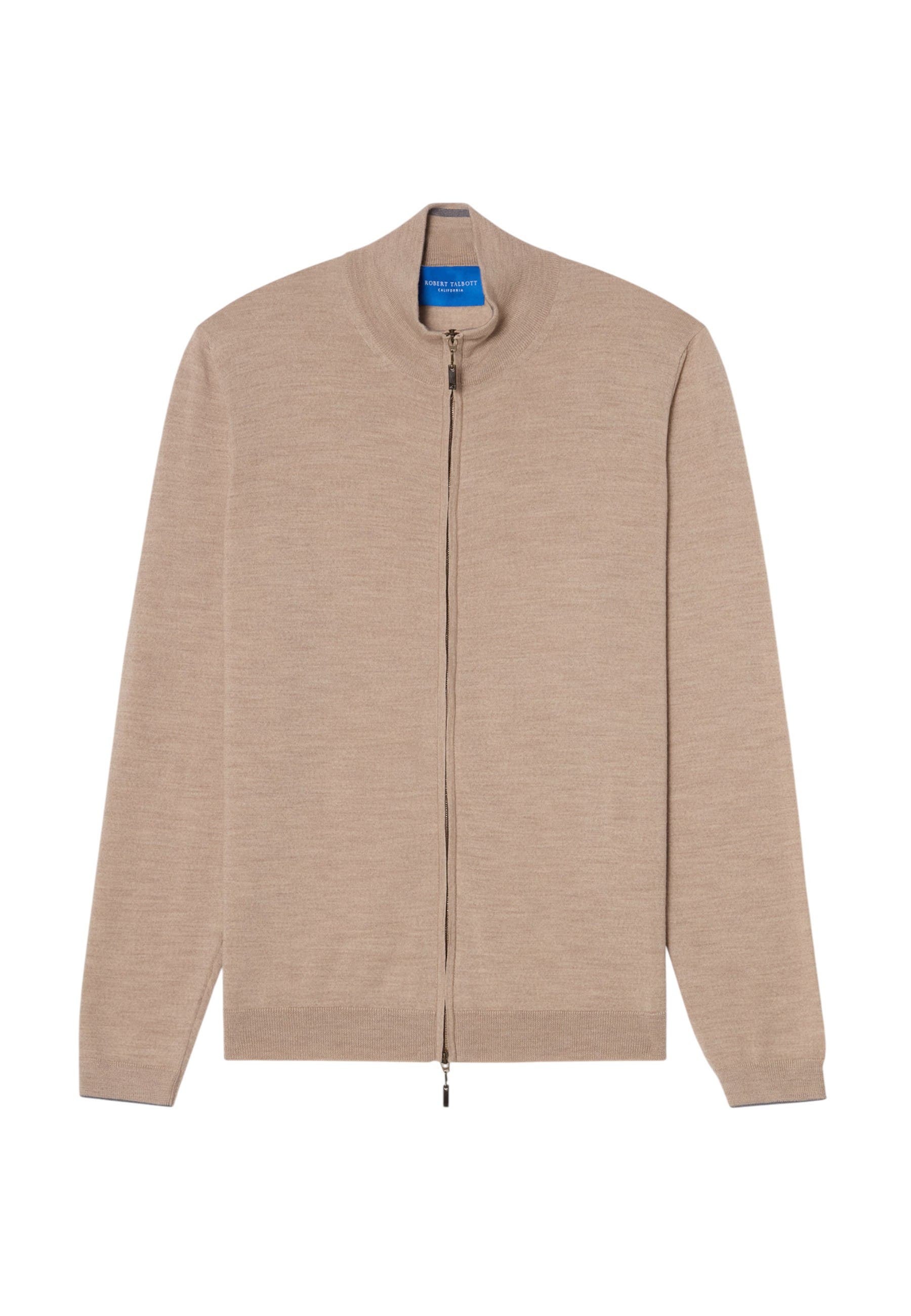 Dalton Full Washable Merino Zip Sweater - image 4