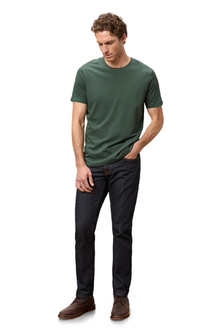 Organic Cotton Softspun Crew Neck Tee, Alternate, color, Pine Green