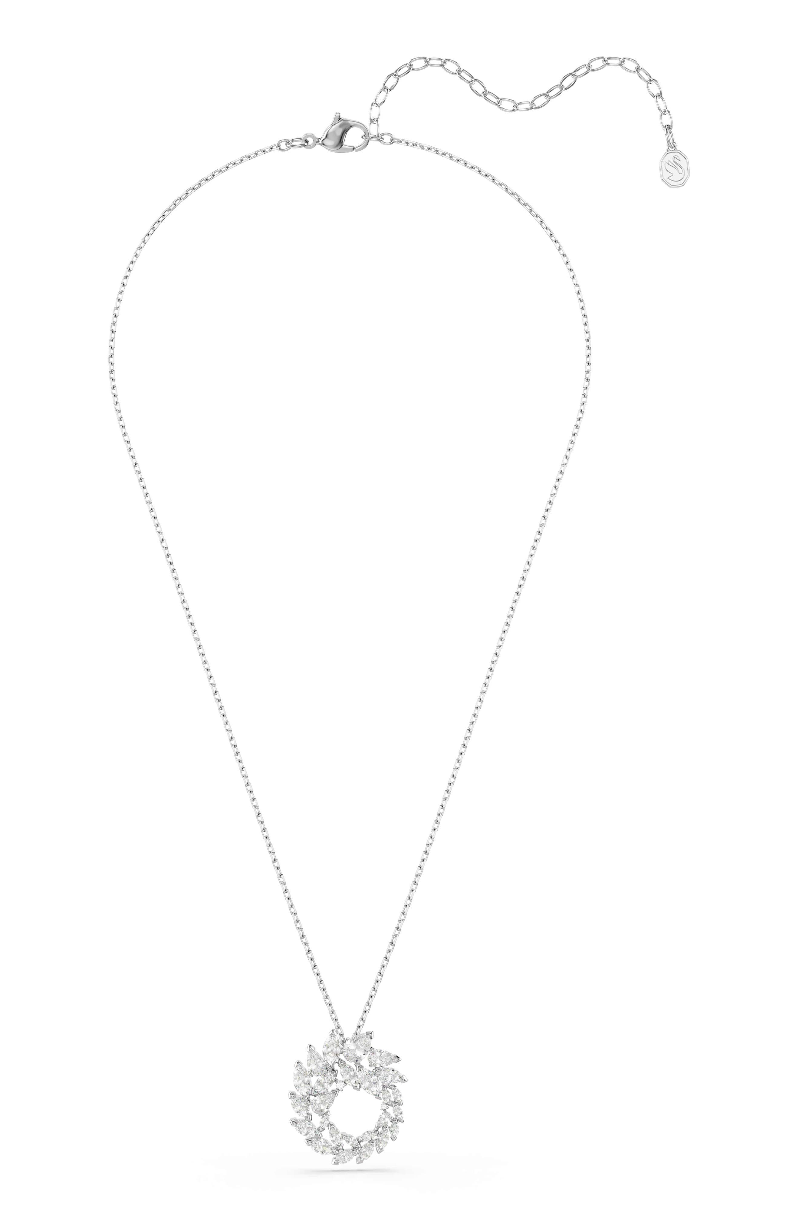 Swarovski Mesmera Circular Pendant Necklace (Women) | Nordstrom
