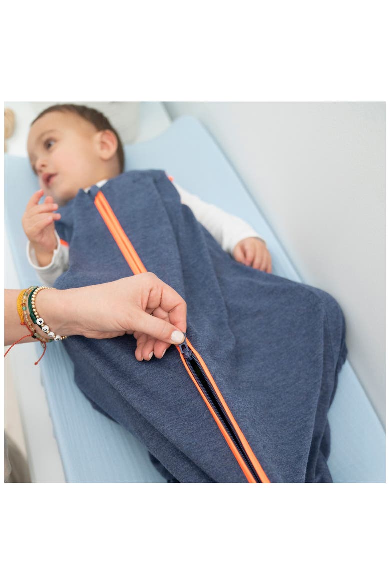 SleepSack™ Ideal Temp Swaddle, Alternate, color, NAVY