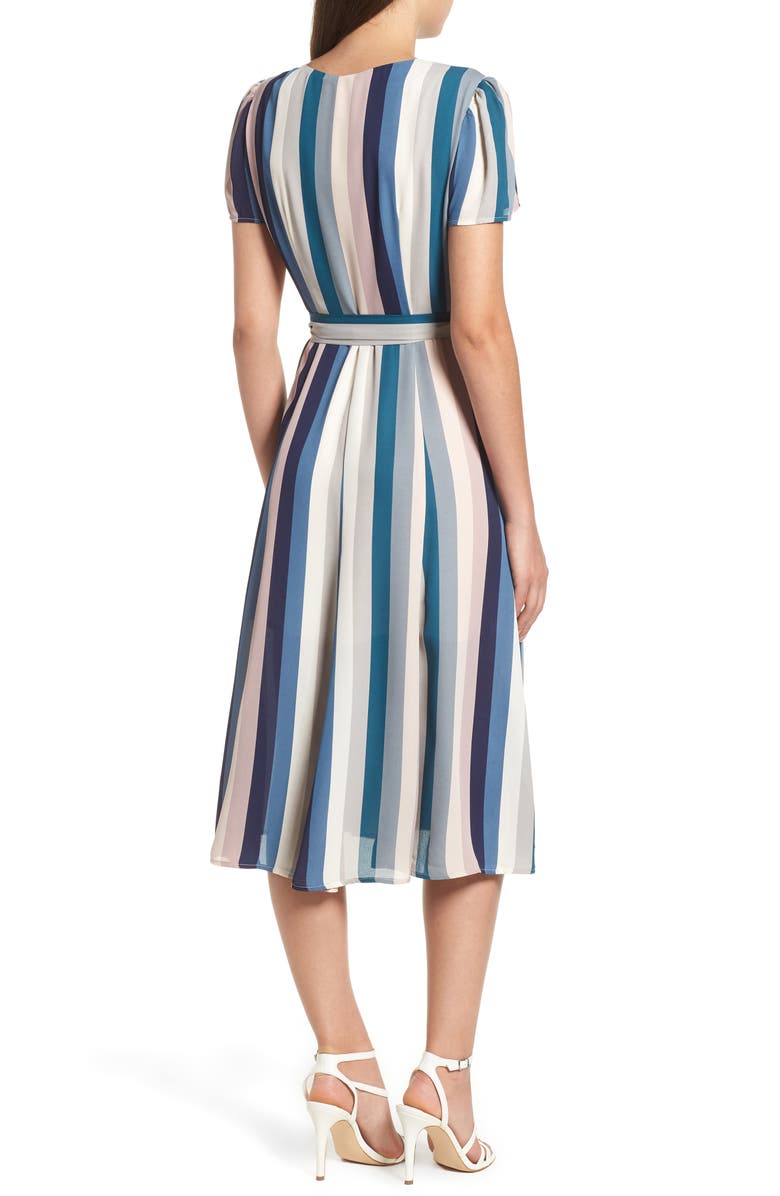 Leith Midi Wrap Dress, Alternate, color, 