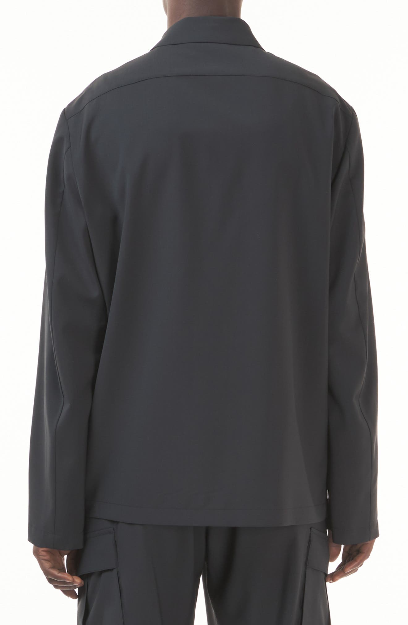 Barena Venezia Marafon Zip Front Wool Overshirt (Men) | Nordstromrack