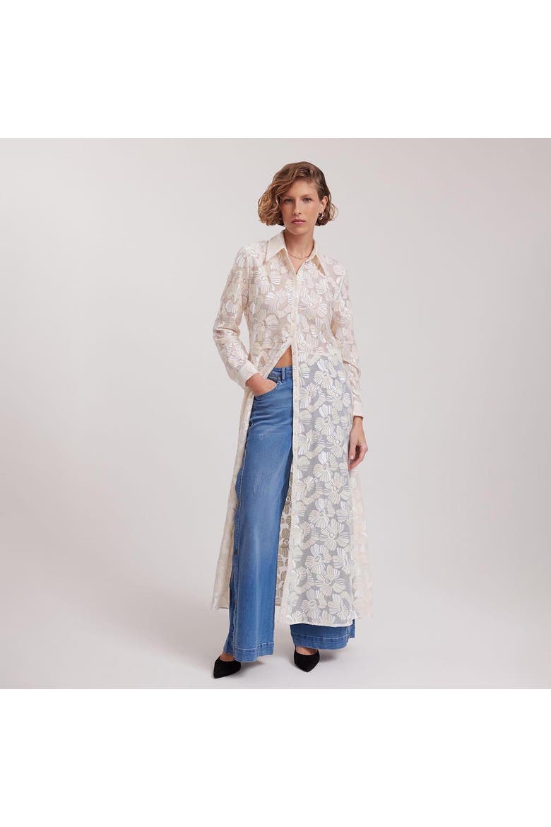 Adelie Dress, Alternate, color, Moon White