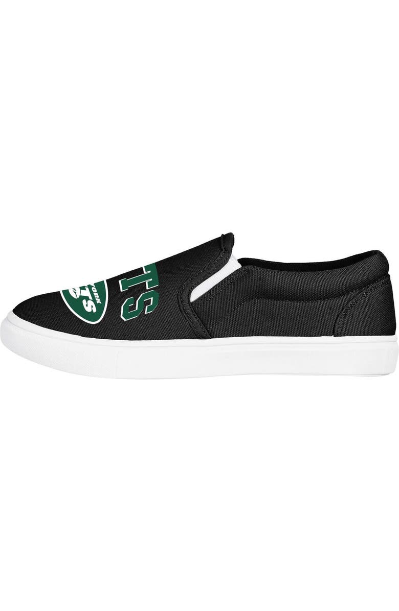 FOCO Women's FOCO New York Jets Big Logo Slip-On Sneakers, Alternate, color,